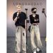 Men's Clothing Distressed Washed Denim Jeans - Cleanfit Loose Straight Leg Pants With American Vintage Style For Summer Casual Wear (S-XXXL)_mkmklike.com