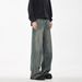 American Style Vintage High-Quality Spring Autumn Winter Trendy Loose Flared Jeans Korean Version Men's Casual_mkmklike.com