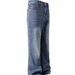 Men's Clothing 25 Autumn American Jeans Men And Women Washed High Street Straight Pants Trousers_mkmklike.com
