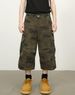Wide Leg Cropped Trousers With Multiple PocketsSlightly Elastic Overalls, All Match Straight Trousers_mkmklike.com