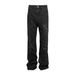 Men's Skinny Hip-Hop Stretch Jeans Faux Ripped Leopard Print Patches Mid-Waist Washed Denim Slim Fit Long Pants For Streetwear_mkmklike.com