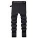Men's Clothing Men's White Jeans Version Style Summer Thin Slim Fit Stretch Trousers For Formal & Casual Heavyweight(Belt Not Included)_mkmklike.com