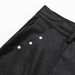 Men's Summer PU Leather Pants – Punk Rock Straight-Leg Trousers With Rivet & Distressed Hem (Black) – Hippie-Inspired Streetwear_mkmklike.com