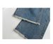 K Retro Micro Flared Jeans For Women, High Waisted Elastic Slim Straight Leg Pants With Frayed Edges, Floor Length Flared Pants For Women_mkmklike.com