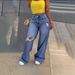 High Waist Wide Leg Jeans For Women – Distressed Denim Pants (90% Cotton, Spring Summer Casual, Relaxed Fit, Comfortable Stretch)_mkmklike.com