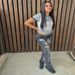 Women's High Waist Stretch Ripped Jeans With Street Print - Slim Fit Distressed Denim Pants For Casual & Trendy Look_mkmklike.com