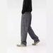 Men’s Heavyweight Vintage Smoke Gray Jeans – High-Street Loose Fit Straight Leg Denim Pants For Casual & Streetwear_mkmklike.com