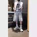 Street Style Distressed Washed Denim Shorts – Men’s Slimming Straight Leg Retro Shorts With Five-Pocket Design_mkmklike.com