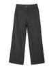 Men's Clothing Black Striped Straight-Leg Jeans – Oversized Relaxed Fit Denim Pants For Men_mkmklike.com
