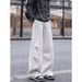 Men's Clothing Double Pleated Sweatpants – Patchwork Deconstructed Heavyweight Casual Pants (M-5XL)_mkmklike.com