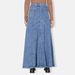 Women's Clothing High Waist Casual Retro Denim Women's Skirt_mkmklike.com