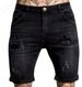 Men's Clothing Classic Men's Denim Shorts - Mid-Thigh 5-Inch Inseam Straight Leg Casual Summer Jeans Shorts - S-XXL (Non-Stretch Cotton)_mkmklike.com