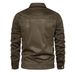 2023 Autumn New Foreign Trade European Size Turn-Down Collar Jacket Casual Coat Fashion Slim Fit Quality Men's Top_mkmklike.com