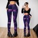 Women's Clothing New Style Washed Creative Tie Dyed High Waist Elastic Hip Lifting Versatile Ladies Denim Trousers_mkmklike.com