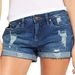 Trendy Girl Closet Trendy Girl Closet European And American Foreign Trade Cross-Border Source Stretch Ripped Cuffed Denim Shorts For Women_mkmklike.com