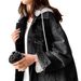 Women's Clothing Casual Denim Hooded Jacket – Loose Fit, Lightweight & Stylish For Spring & Fall (Black, Blue)_mkmklike.com