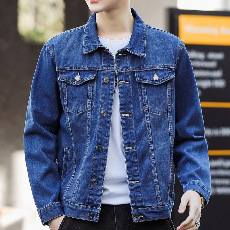 Northfold Denim 2024 New Spring And Autumn Casual Stylish Workwear Jacket Men's Fashion Trendy Tops Wholesale_mkmklike.com