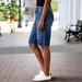 European And American New Foreign Trade Cross-border Supply Loose High-waisted Casual Fashion Straight Denim_mkmklike.com