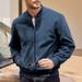 Cross-Border Autumn Suede Solid Color Men's Zipper Jacket Casual Retro Long Sleeve Cardigan Coat For Men_mkmklike.com