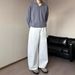 Relaxed Fit White Washed Denim Pants – Straight Leg Unisex Jeans WIth Functional Pockets (S-XXL)_mkmklike.com