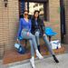 Skinny Stretch Jeans For Women – High-Waisted Slim Fit Denim Pants With Tapered Leg_mkmklike.com