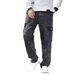 European And American Workwear Autumn Winter Jeans For Men Loose Fit Multi-Pocket Casual Long Pants Trendy Fashion_mkmklike.com