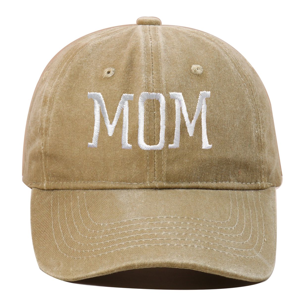 Unisex Washed cotton DAD MOM embroidered baseball cap Vintage sports casual duck tongue Hat tidal sun hat_mkmklike.com