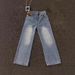 Color Blocked Pocket Straight Leg Cropped Jeans Slim Fit Flattering Petite Figures Spring New Style For Couples_mkmklike.com