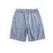 Men's Light Colored Denim Shorts Summer Thin Retro Style Plus Size Casual Loose Five Point Pants_mkmklike.com