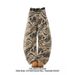 American Camouflage Bent Knife Jeans For Men, Spring 2025 New Style, Small And Slim, Wide Leg Floor Pants_mkmklike.com