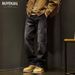 Men's Premium American Vintage Jeans – Spring/Summer Workwear Cargo Pants With Tapered Cuffs & Drop-Crotch Design_mkmklike.com