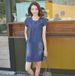 Summer Dress For Women Summer New Korean Version Plus Size Slim Fit Slimming Loose Denim Skirt, A-Line Skirt_mkmklike.com