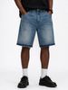 Men's Clothing Ins Trendy Retro Japanese Style All Match Loose Straight Denim Shorts Casual Pants Trendy Boys_mkmklike.com