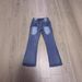 "Men's Vintage Washed Blue Flared Jeans – Parisian-Inspired Dirty Fit | Retro 70s Bell Bottoms | Lost Videotape Wash Effect"_mkmklike.com