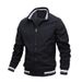 Spring European And American Versatile Baseball For Men, Casual Sports Stand-up Collar Short Coat, High-end Workwear_mkmklike.com