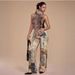 Women's Retro Street Style 3D Digital Printed Denim Jeans Top Selling_mkmklike.com