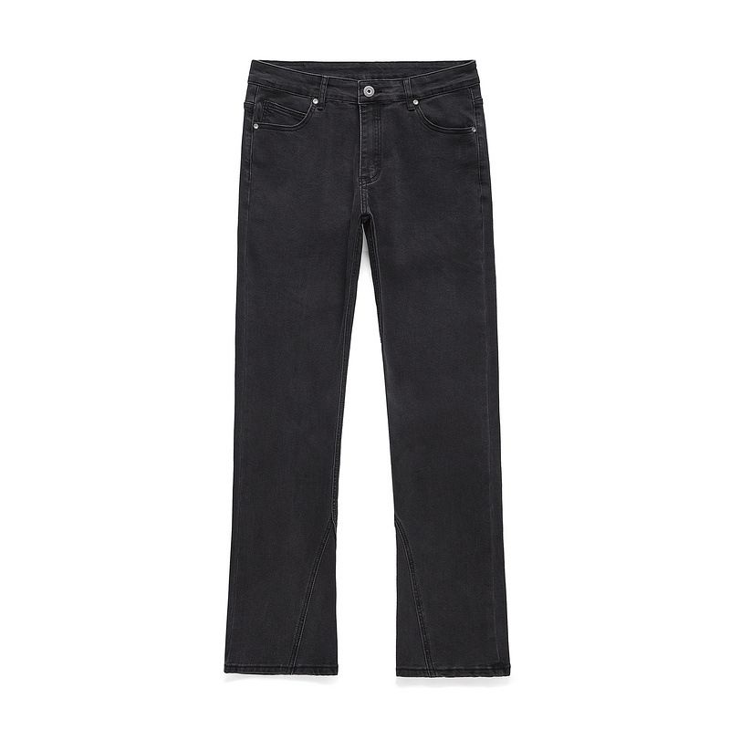 Men's Clothing Retro Street Hip Hop Style Distressed Casual Small Flared Jeans_mkmklike.com