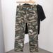 Men's Camouflage Cargo Jeans Cross Border Exclusive American Retro Loose Straight Leg Ripped Wide Leg Trousers_mkmklike.com