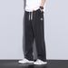 Men's Tencel Denim Jeans Ultra Thin Ice Silk Casual Pants Summer Straight Leg Loose Wide Leg Floor Length_mkmklike.com