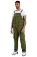 Pure 2025 European And American Style Reverse Craftsman Trendy Brand Straight Multi-Pocket Cargo Overalls Men's Light Green_mkmklike.com