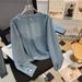 Design Sense Niche Single-Breasted Short Denim Jacket For Women 2025 Spring New Style Little Loose Versatile Top_mkmklike.com