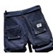 Retro Washed Denim Shorts for Men Vintage Workwear Style Multi-Pockets Mid-Rise Straight Fit Comfortable Cotton Casual Summer Shorts_mkmklike.com