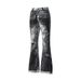Men's Clothing American Street High Street Retro Snake Pattern Digital Print Jeans Men And Women Spring And Autumn Trendy Personality_mkmklike.com