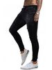 Men's Slim Fit Skinny Jeans 2026 Spring Autumn Korean Style Casual Straight Leg Trousers mid Waist Cotton Black Gray Blue_mkmklike.com