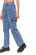 Women's Clothing Autumn And Winter Workwear Multi Pocket Straight Jeans Trousers_mkmklike.com