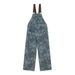 Men's Clothing Floral Jacquard Denim Overalls For Men Trendy Design Loose Casual Suspenders One Piece Straight Trousers_mkmklike.com