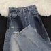 Men's Blade-Cut Destroyed Jeans – Retro High Street Deconstructed Patchwork Wide-Leg Denim Pants (Unisex Fit, M-3XL, Vintage Blue)_mkmklike.com