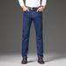 Winter Warm Jeans Men's Fattened Plus Size Casual Jeans Men's Fleece Thickened Business Jeans Men's_mkmklike.com