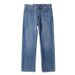 Large Size Men's Clothing Large Straight Cotton Jeans Men's Retro Loose American Style Jeans Men's Long Tube Wide-footed Pants Men_mkmklike.com