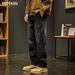 Men's Premium American Vintage Jeans – Spring/Summer Workwear Cargo Pants With Tapered Cuffs & Drop-Crotch Design_mkmklike.com